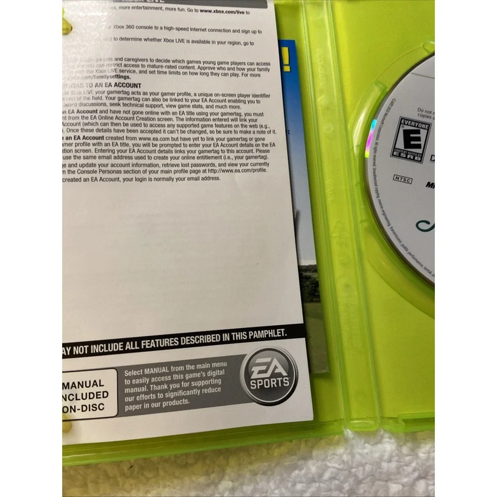 Tiger Woods PGA Tour 12 The Masters 2011 Microsoft Xbox 360